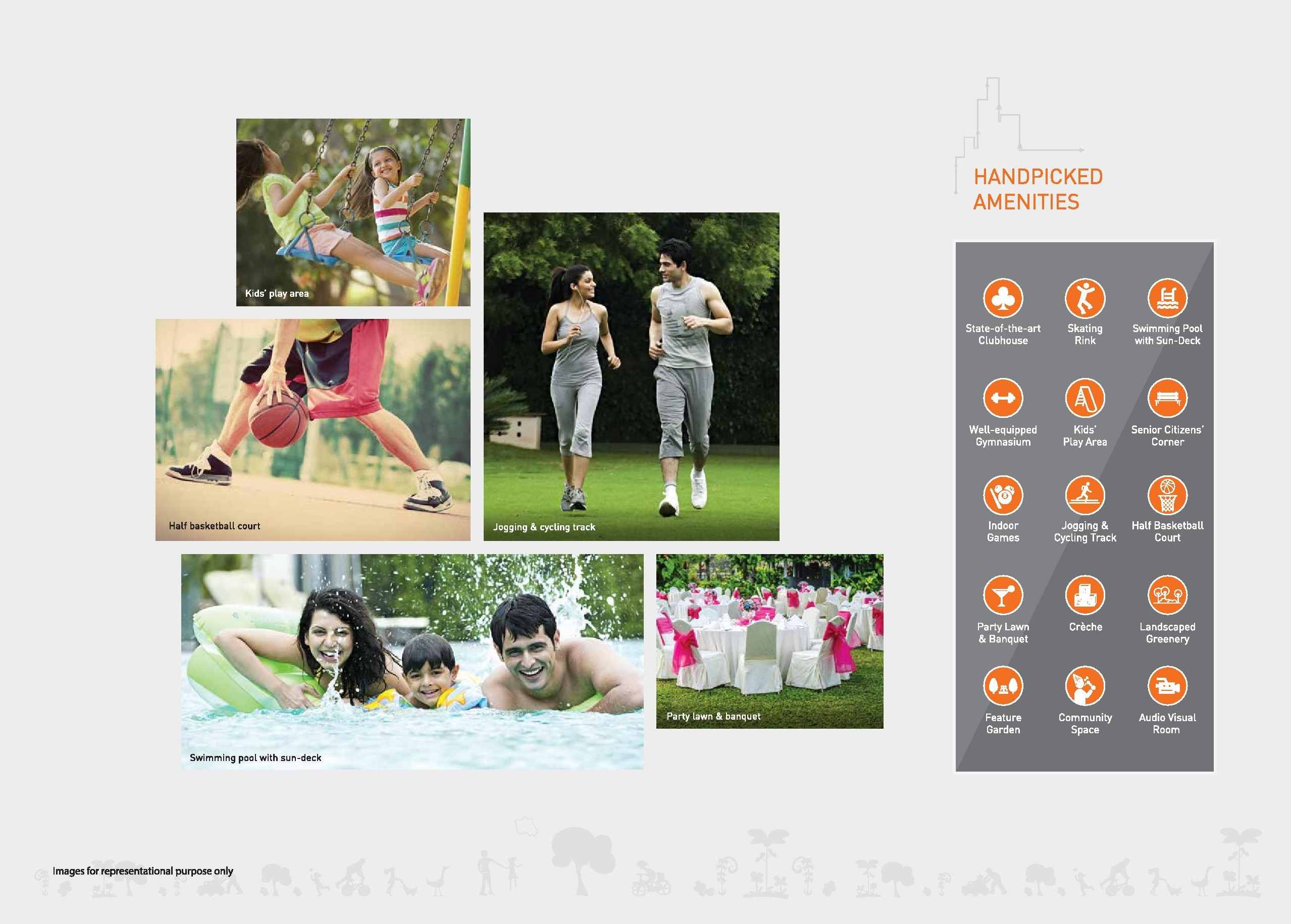 Handpicked amenities for your comfortable stay at Shapoorji Pallonji Joyville in Virar, Mumbai